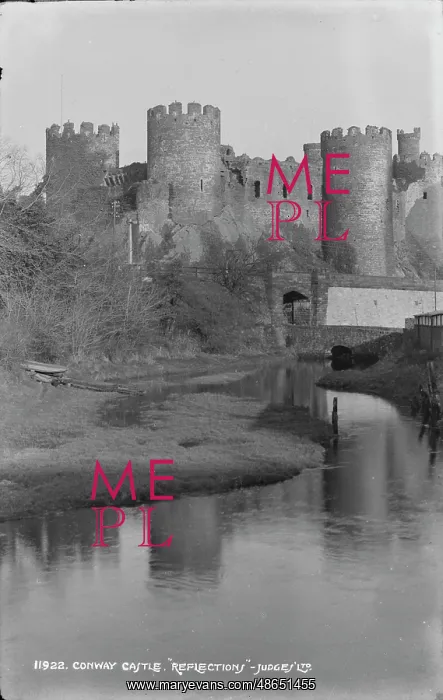 : Conway Castle Reflection : Conway Castle Reflection