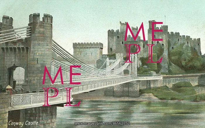 : Conwy Castle, Wales : Conwy Castle, Wales