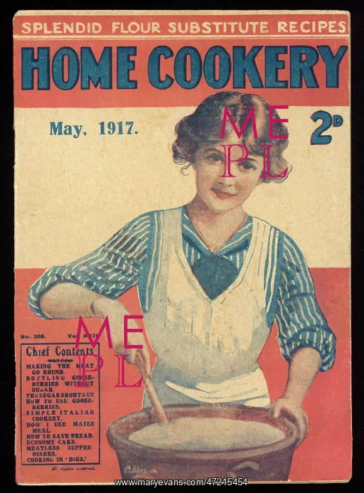 : COOKERY MAGAZINE 1917 : COOKERY MAGAZINE 1917