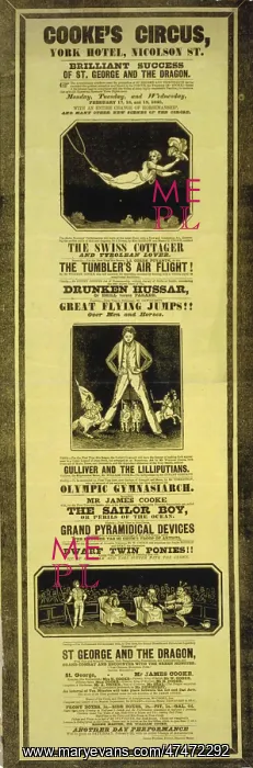 : Cooke's Circus, York Hotel, Nicolson St : Cooke's Circus, York Hotel, Nicolson St