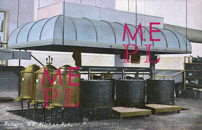 : Cooking equipment, Auburn Prison, New York State, USA : Cooking equipment, Auburn Prison, New York State, USA