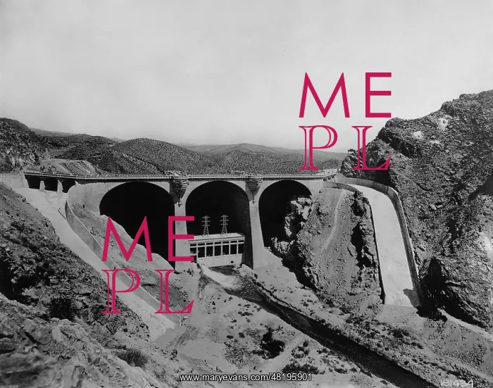 : Coolidge Dam, 1930 : Coolidge Dam, 1930
