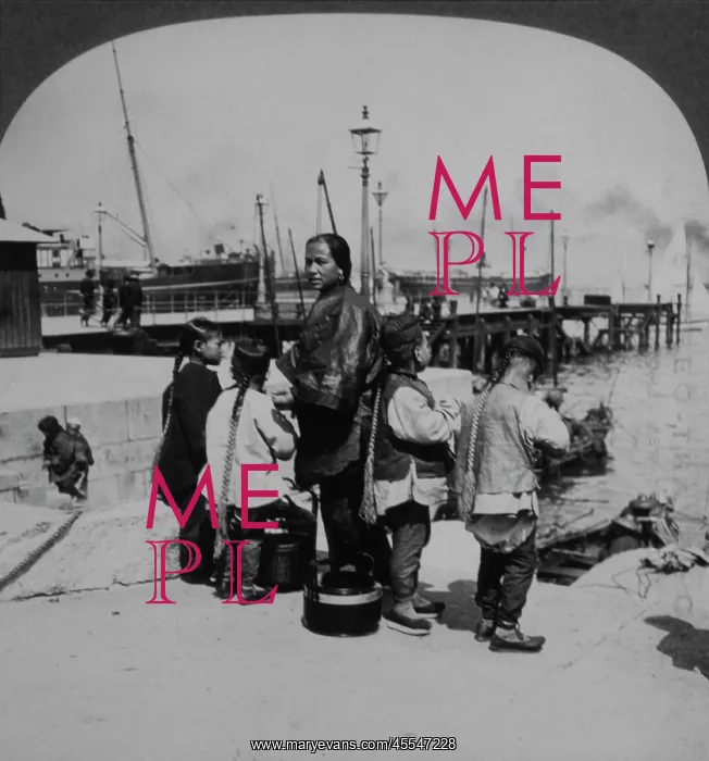  : Coolies - labour - docks - Hong Kong