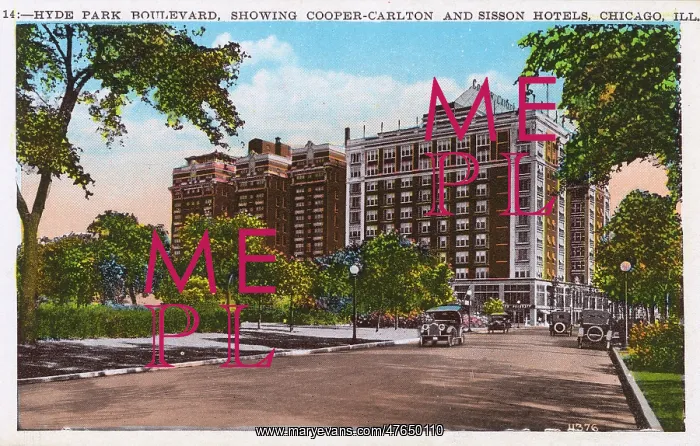 : Cooper-Carlton and Sisson Hotels, Chicago, Illinois, USA : Cooper-Carlton and Sisson Hotels, Chicago, Illinois, USA