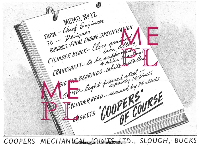 : Coopers Mechanical Joints : Coopers Mechanical Joints