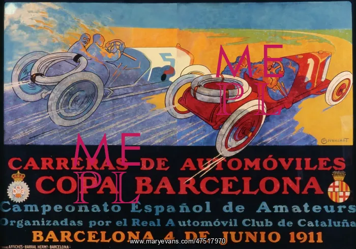 : Copa Barcelona 1911 poster : Copa Barcelona 1911 poster