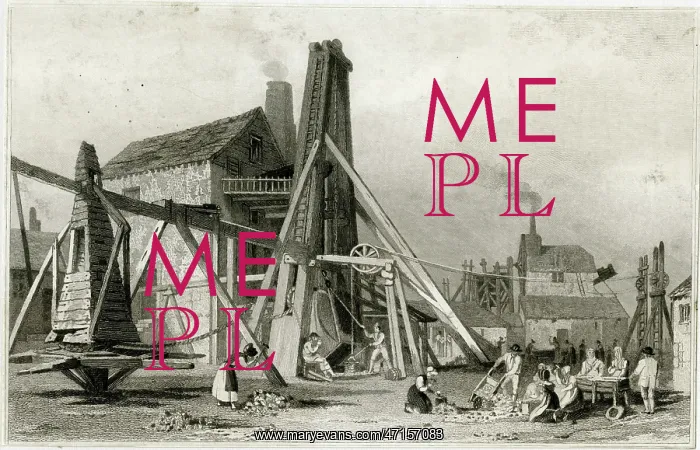 : Copper mine at Colcoath, Camborne, Cornwall : Copper mine at Colcoath, Camborne, Cornwall