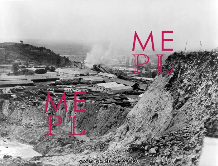 : Copper smelting plant and area below that ? : Copper smelting plant and area below that ?