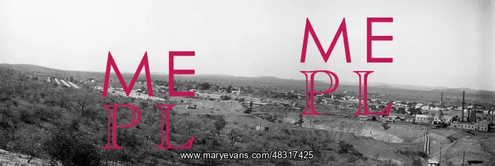 : Copper mine in Tsumeb in Namibia, 1936 : Copper mine in Tsumeb in Namibia, 1936