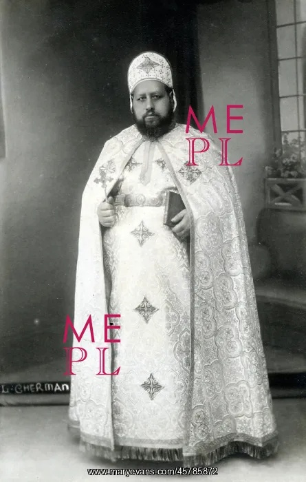 : Coptic Christian Priest - possibly in Egypt : Coptic Christian Priest - possibly in Egypt