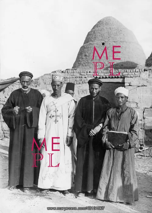 : Coptic priest in Egypt, 1937 : Coptic priest in Egypt, 1937