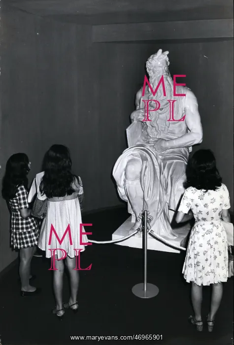 : Copy of Michelangelo sculpture of Moses, in Tokyo : Copy of Michelangelo sculpture of Moses, in Tokyo