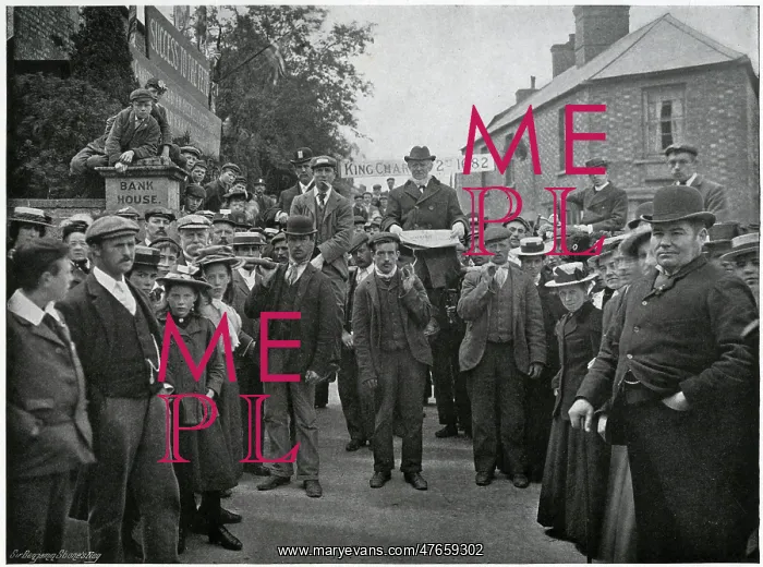 : Corby Pole Fair, Northamptonshire 1902 : Corby Pole Fair, Northamptonshire 1902