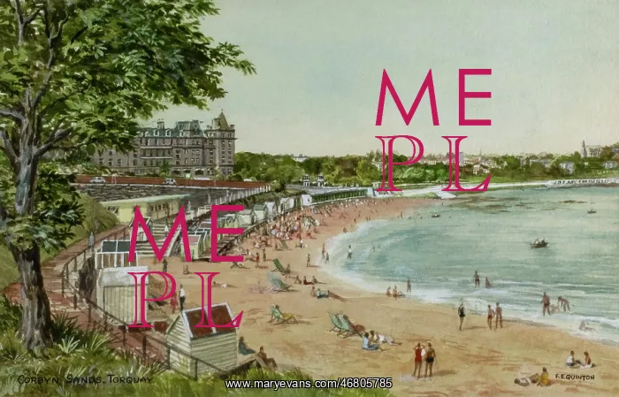 : Corbyn Sands, Torquay, Devon : Corbyn Sands, Torquay, Devon