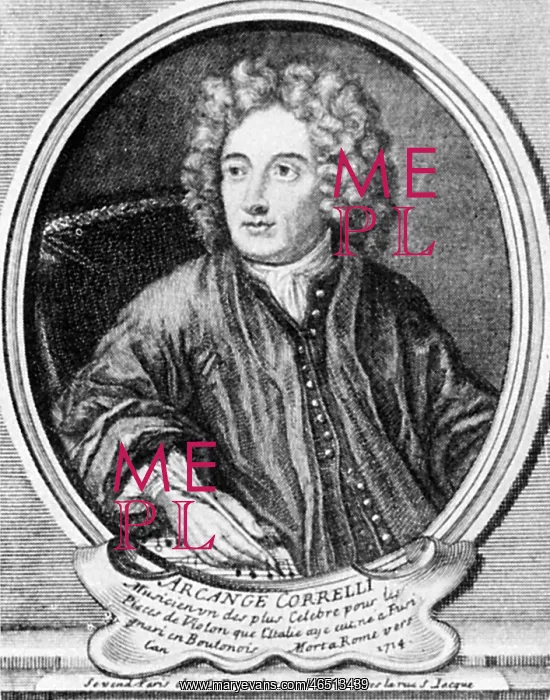 : Corelli, Arcangelo, 17.2.1653 - 8.1.1713, Italian : Corelli, Arcangelo, 17.2.1653 - 8.1.1713, Italian