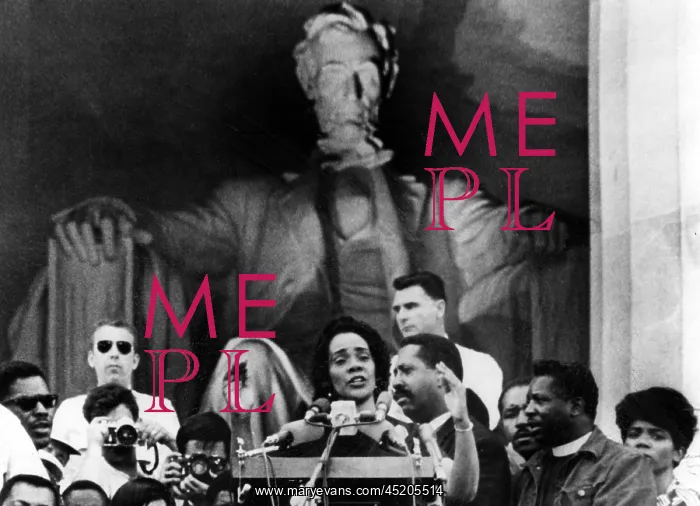 : Coretta Scott King addresses Solidarity ? : Coretta Scott King addresses Solidarity ?