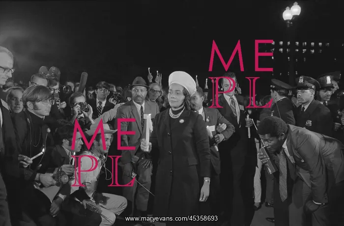 : Coretta Scott King at the Moratorium to End the : Coretta Scott King at the Moratorium to End the