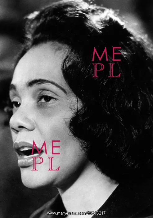 : Coretta Scott King reads prepared statement ? : Coretta Scott King reads prepared statement ?
