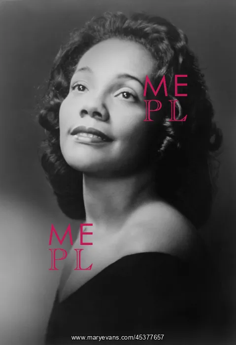 : Coretta Scott King, in a studio portrait of : Coretta Scott King, in a studio portrait of