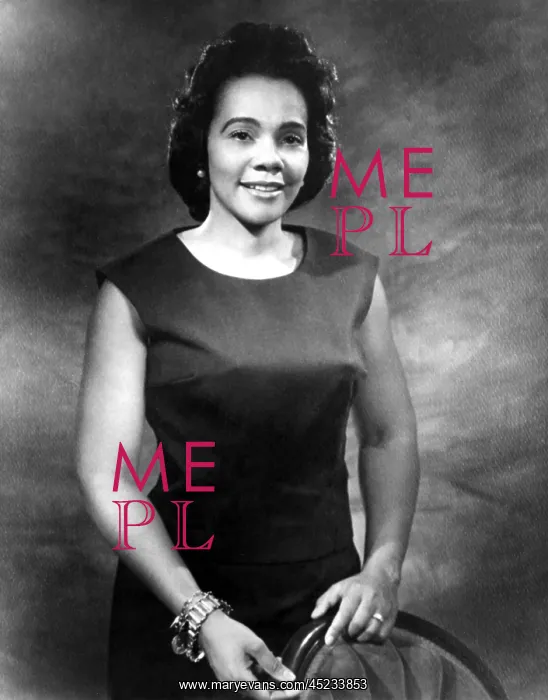 : Coretta Scott King, (undated). ? : Coretta Scott King, (undated). ?