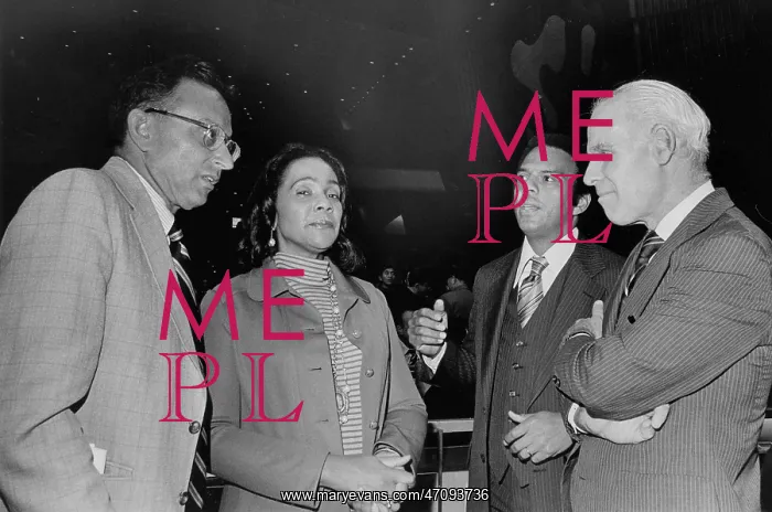 : Coretta Scott King visiting United Nations : Coretta Scott King visiting United Nations