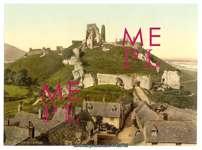 : Corfe Castle, Corfe, England : Corfe Castle, Corfe, England