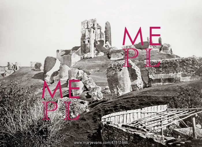  : Corfe Castle, Dorset, c.1880's