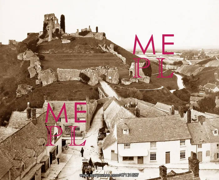  : Corfe Village and Castle
