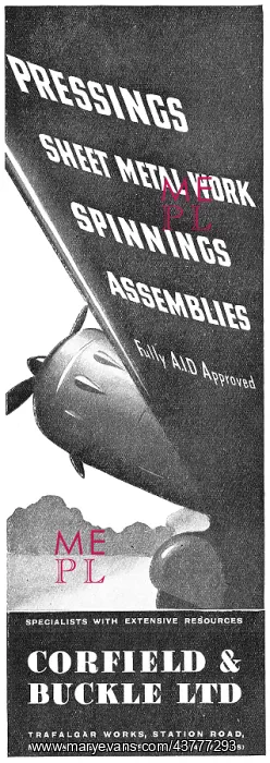 : Corfield And Buckle : Aircraft : Corfield And Buckle : Aircraft