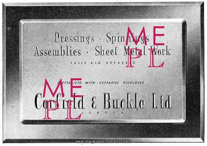 : Corfield And Buckle : Aircraft : Corfield And Buckle : Aircraft