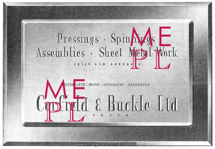  : Corfield And Buckle : Aircraft