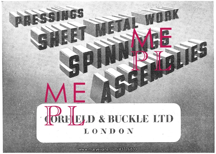 : Corfield & Buckle : Aircraft Sheet Metal & Engineering Work : Corfield & Buckle : Aircraft Sheet Metal & Engineering Work