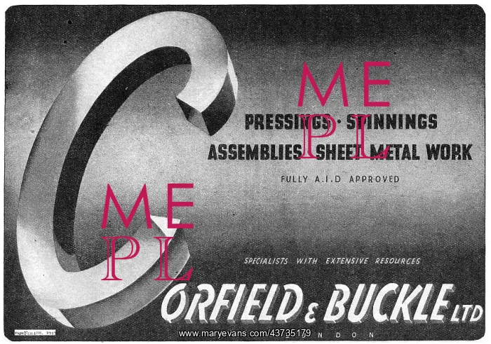 : Corfield And Buckle Pressings Spinnings & Assemblies : Corfield And Buckle Pressings Spinnings & Assemblies
