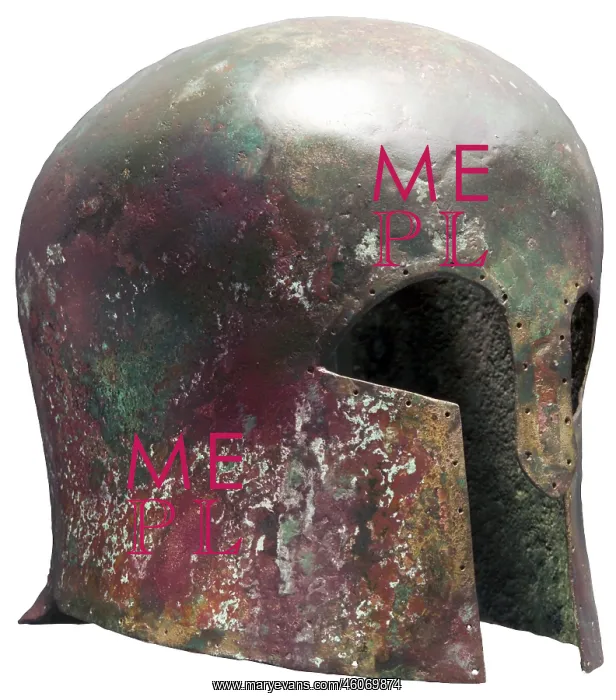 : Corinthian helmet : Corinthian helmet