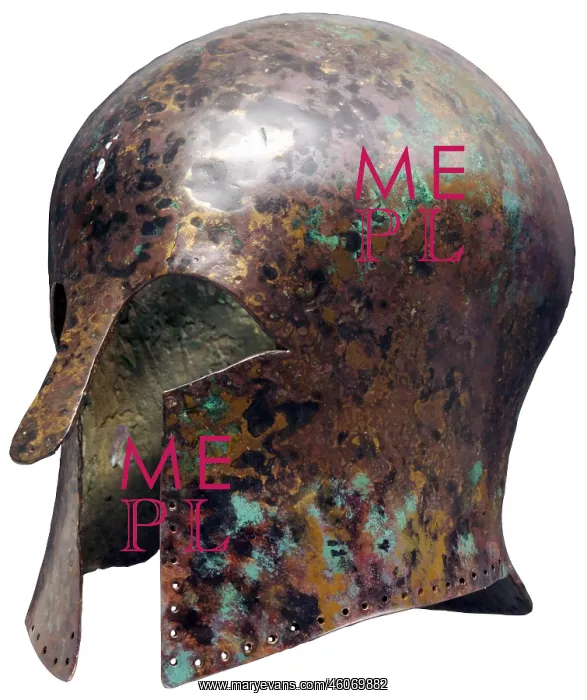 : Corinthian helmet : Corinthian helmet