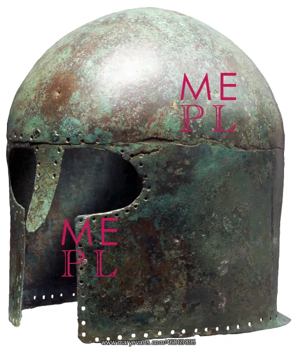: Corinthian helmet : Corinthian helmet