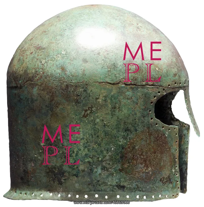 : Corinthian helmet : Corinthian helmet