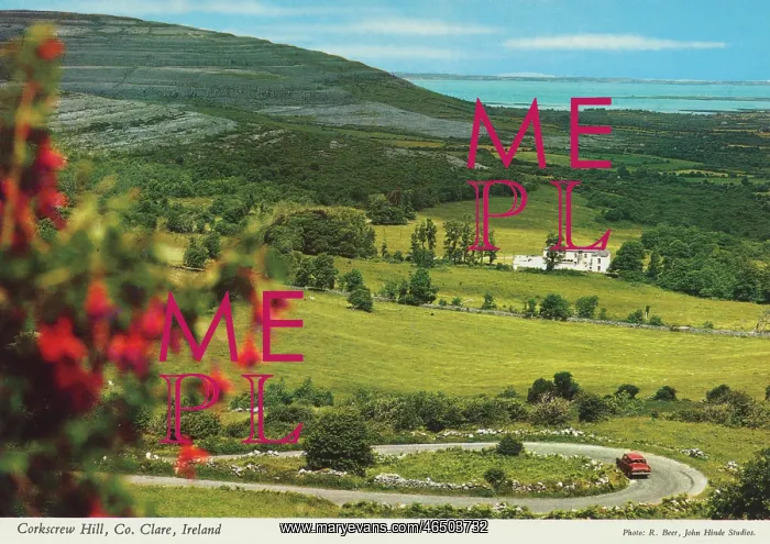 : Corkscrew Hill, County Clare, Republic of Ireland : Corkscrew Hill, County Clare, Republic of Ireland