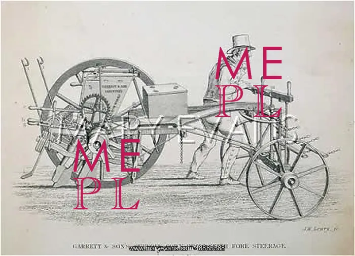 : CORN DRILL, 1850 : CORN DRILL, 1850