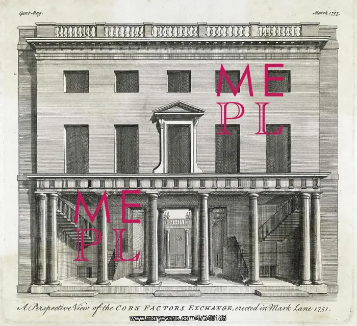 : CORN EXCHANGE, LONDON C18 : CORN EXCHANGE, LONDON C18
