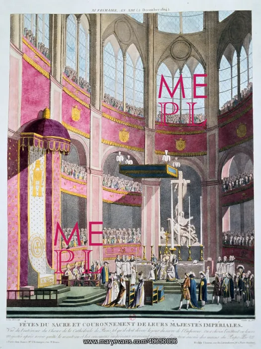  : Cornation of Napoleon I and Empress Josephine