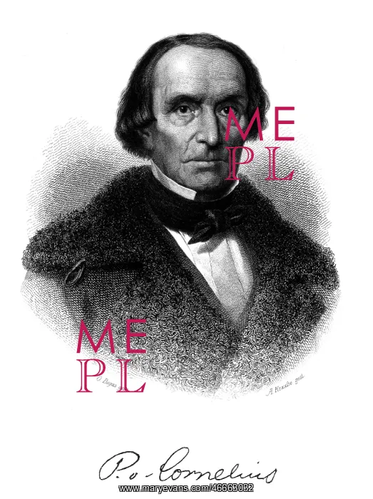 : Cornelius, Peter von, 23.9.1783 - 6.3.1867, German : Cornelius, Peter von, 23.9.1783 - 6.3.1867, German