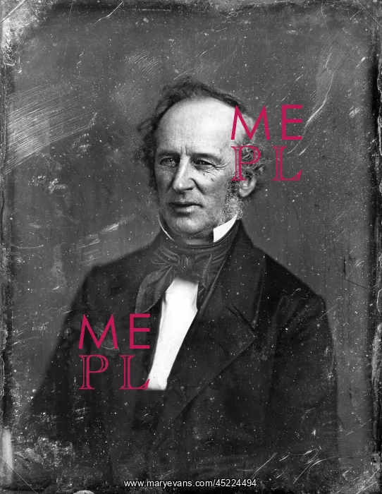 : Cornelius Vanderbilt. Half plate daguerreotype ? : Cornelius Vanderbilt. Half plate daguerreotype ?