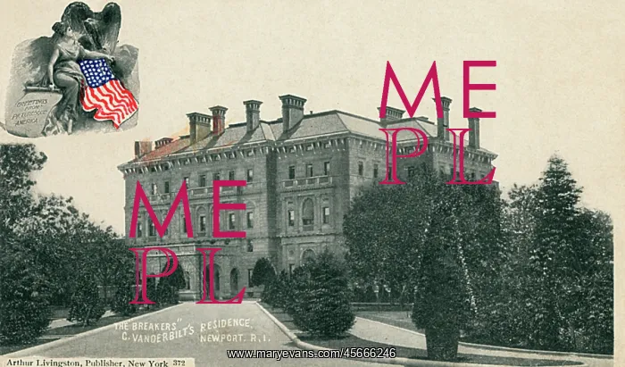 : Cornelius Vanderbilt's home at Newport, Rhode Island : Cornelius Vanderbilt's home at Newport, Rhode Island