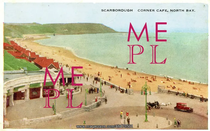 : Corner Cafe, Scarborough, Yorkshire : Corner Cafe, Scarborough, Yorkshire