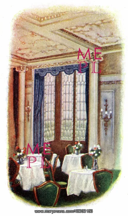  : A Corner of the Restaurant, The Berkeley Hotel, London