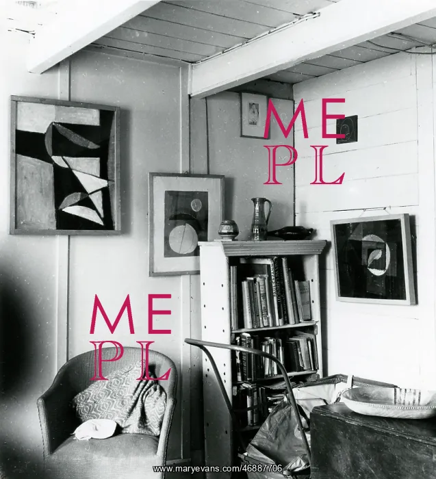 : Corner of Victor Pasmore's studio : Corner of Victor Pasmore's studio