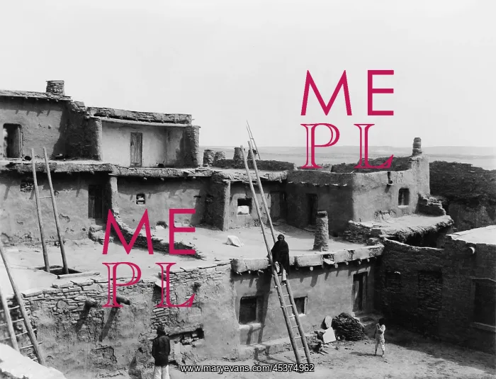 : A CORNER OF ZUNI, by Edward S. Curtis, 1903 : A CORNER OF ZUNI, by Edward S. Curtis, 1903