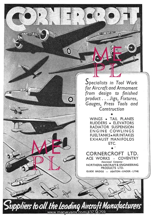 : Cornercroft ACE Aircraft Sheet Metal Work : Cornercroft ACE Aircraft Sheet Metal Work