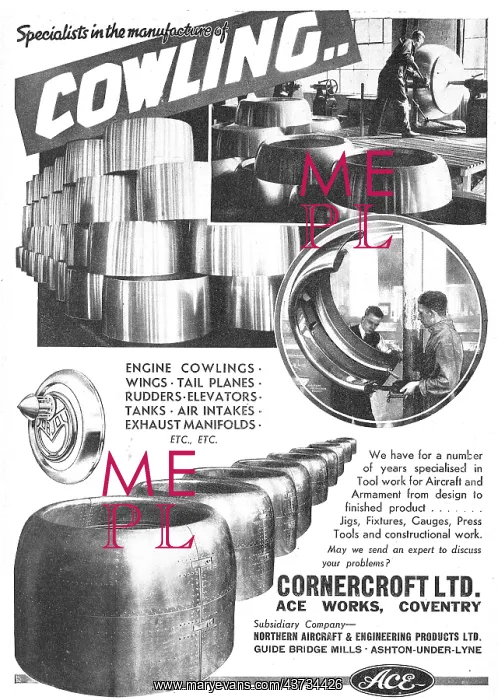 : Cornercroft ACE Aircraft Sheet Metal Work : Cornercroft ACE Aircraft Sheet Metal Work